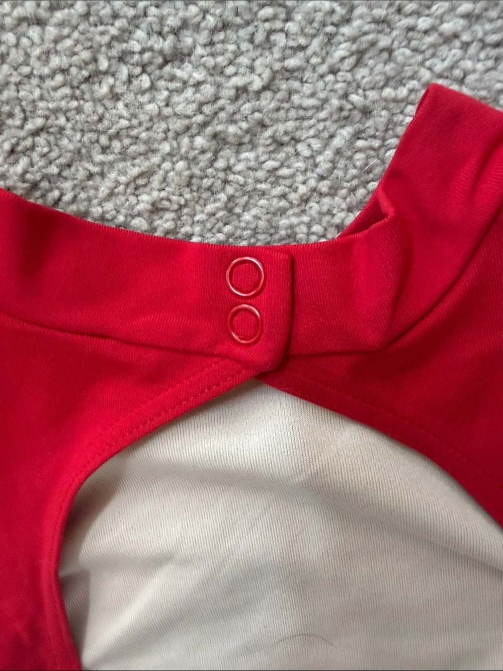 Capezio Studio Collection High Neck Leotard in Scarlet!